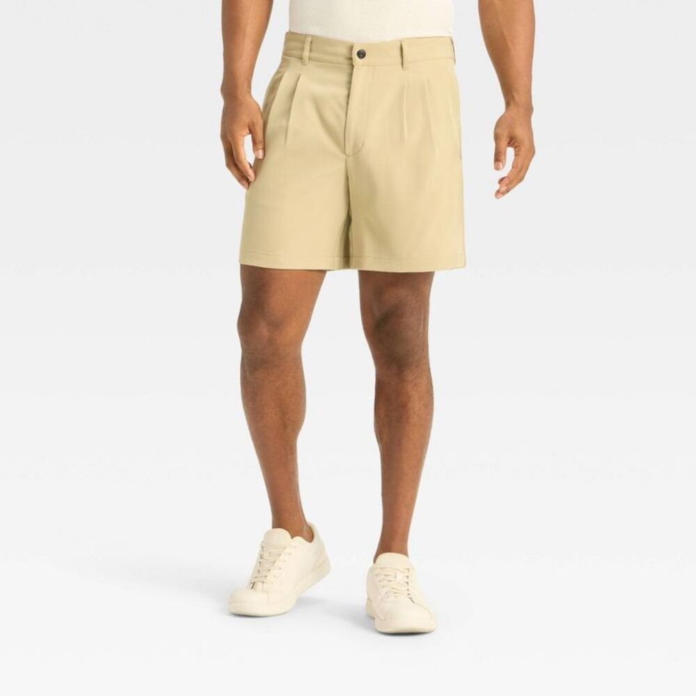 Houston White Men's 8" Trouser Shorts - Green XL